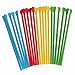 Time for Treats VKP1125 Snow Cone Cups and Spoon Straws 25-Pack, Multicolor