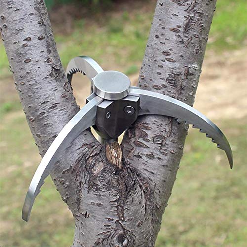 SODIAL Outdoor Sporting Wilderness Survival Carabiner Grappling Folding Three Paws Hook Ice Rock Mountain Climbing Tool - Thumbnail 6