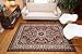 Oriental Traditional Isfahan Persian Area Rugs Burgundy Red 5'2 x 7'3