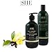om SHE Aromatherapy Pure Organics Body Wash Palmarosa, Bergamot & Vanilla