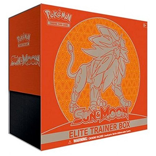 Pokemon Sun & Moon Elite Trainer Box, Legendary Solgaleo Lunala