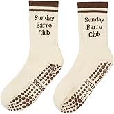 Shapes Studio Crew Half Calf Grip Socks, Cutest Fruits Pilates Socks, Ruffle socks, Non-Slip, Barre Yoga Fitness