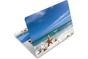 CRAFTYMELODY Laptop Skin Sticker Decal PVC Vinyl Quote Sticker Notebook PC Protector Waterproof Scratch Resistant Laptop Skin