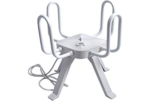 OrganizeME Boot Dryer Shoe Dryer Electric Shoe Boot Warmer Fast Dry 4 Racks Compact Design