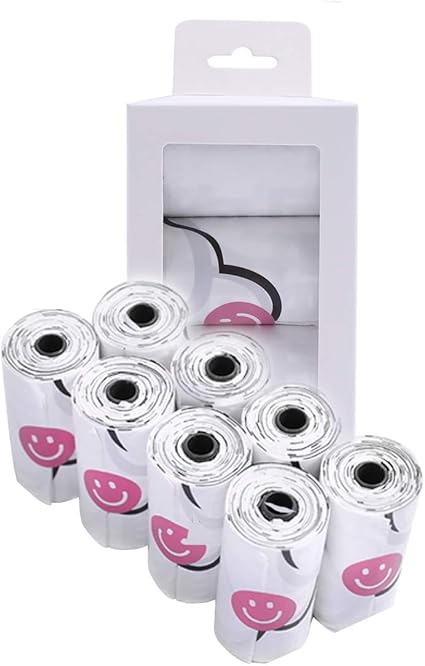 250 x Compostable Dog Poo Bags Black Dog Poop Bag//Waste Bags
