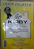 Kirby Avalir & Sentria Odor Fighter Charcoal Filtration Vacuum Bags 2-Pack OEM# 202816