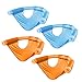Outer Trails Sling Mesh Swimming Pool Chairs for Pool Noodles, 4 Piece Value Pack