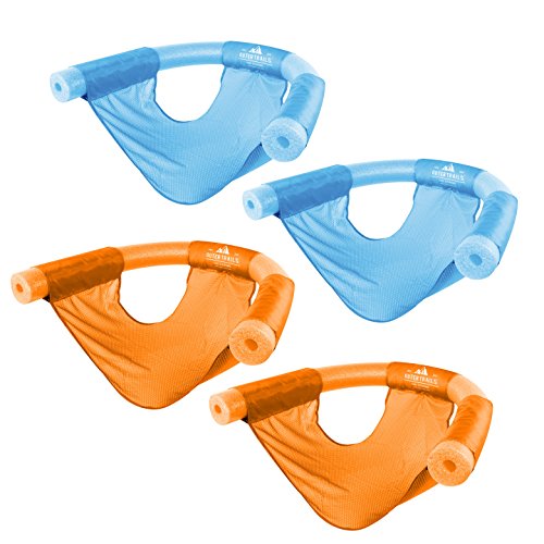 Outer Trails Sling Mesh Chair For Pool Noodles - 4 Pack (Super Value Set)