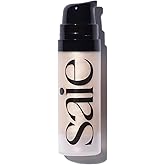 Saie Mini Glowy Super Gel Lightweight Illuminator - Luminizer + Makeup Primer for Glowing Skin - Enriched with Vitamin C + Hy