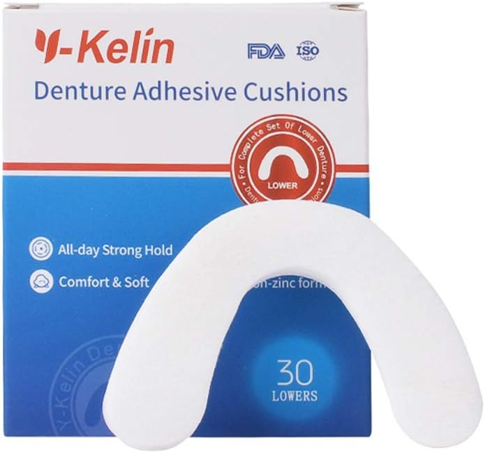 YKelin Denture Adhesive Cushion (lower 30pcs) Beauty