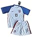 2016/2017 Alex Morgan #13 USA National Home Jersey with Shorts for Kids/Youth (Age 9-10)