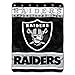 Northwest NFL Las Vegas Raiders Unisex-Adult Raschel Throw Blanket, 60
