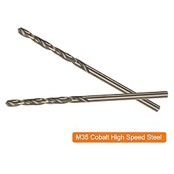 HARFINGTON 10pcs Cobalt Jobber Drill Bits 2.3mm