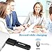 Mini Voice Recorder, BestRec 8GB USB Audio Voice Recorder, Rechargeable 512kbps Recording Device, Easy One Button Operation - Black
