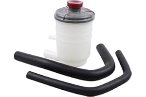 Roneeson Power Steering Pump Fluid Reservoir Suction Hose and Return Hose Kit for Honda Accord 2003-2007