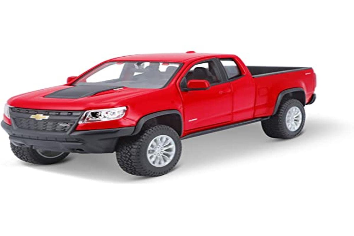 Maisto Chevrolet Colorado ZR2 (2017) 1:27 Scale Model Car Opening Doors 20cm Red (531517)