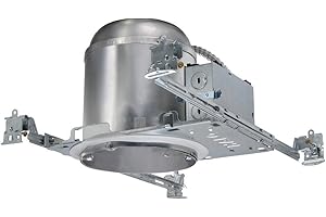 Halo Recessed H750ICAT-6PK LED Housing, IC Air-Tite, for Listed LED Modules (6 Pack), 6"