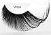 HALLOWEEN Pride Rainbow colorful parade false eyelashes (Black-Round)