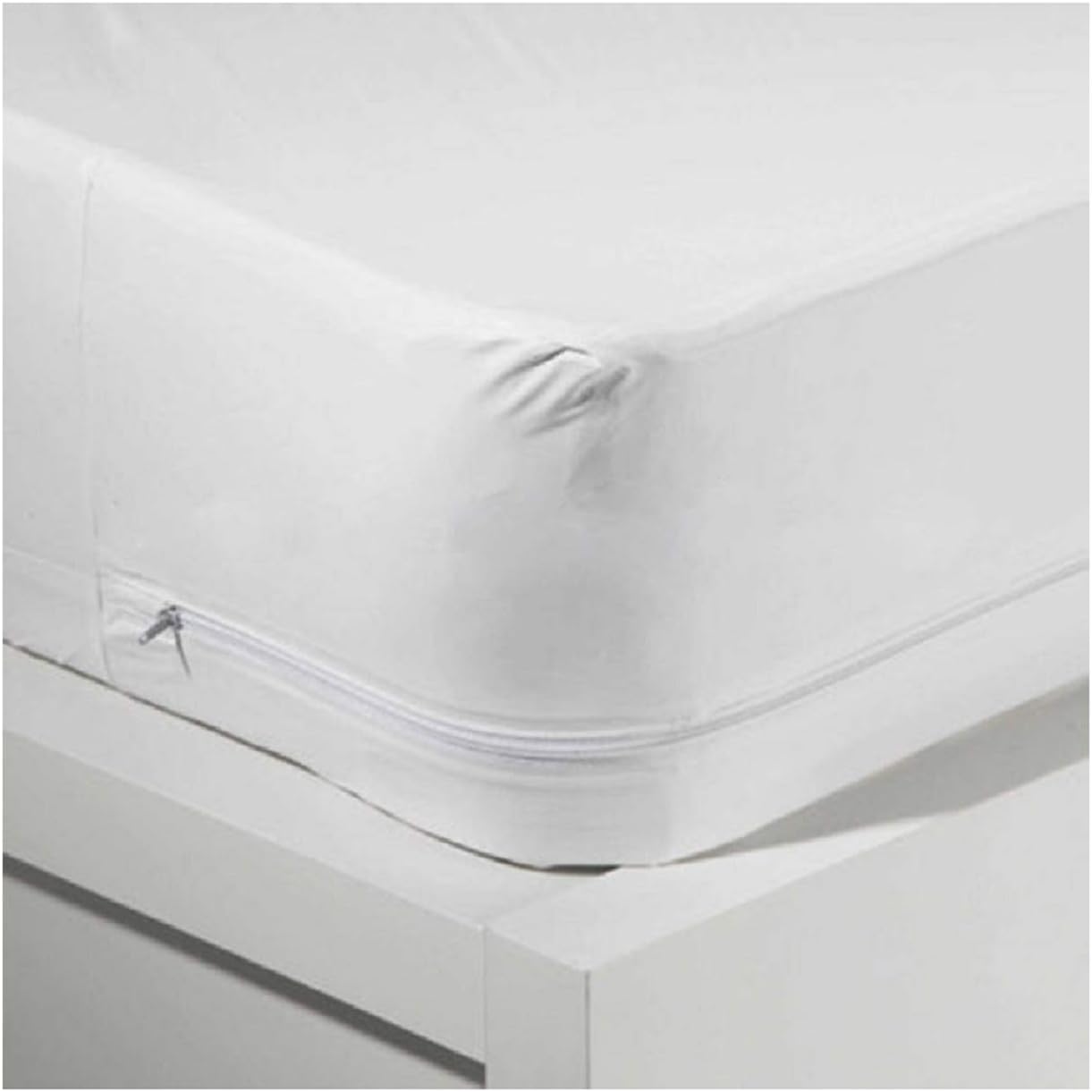 Elaine Karen Premium Zippered Mattress Protector - Waterproof Mattress Encasement, Bed Bug Mattress Cover, Dust Mite, Hypoallergenic Protector, Vinyl Bed Cover – Queen Size
