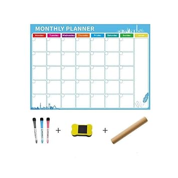 Calendario Calendario magnética de borrado en seco for el ...