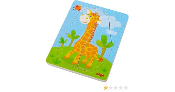 Download Haba Wild Animals 10 Piece Layered Wooden Puzzle For Ages 12 Months And Up Preschool Toys Pretend Play Preschool Toys