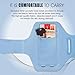 Galaxy S7,S6,S6 Edge,S5 Sports Armband - Great for Running, Cycling, Workouts or Any Fitness Activity -Sweat Proof - Lightweight & Comfortable - Build in Key +Credit Cards & Money Holder by DanForce