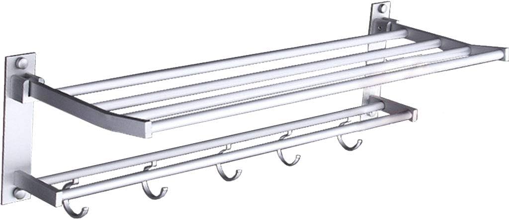 Toallero, Doble Plegable Accesorios Toallero de Baño Moderno