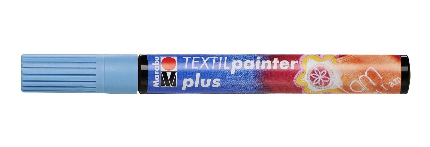 Marabu Textil Plus Painter Pen (3mm Tip) - 090 Light Blue โ image 1