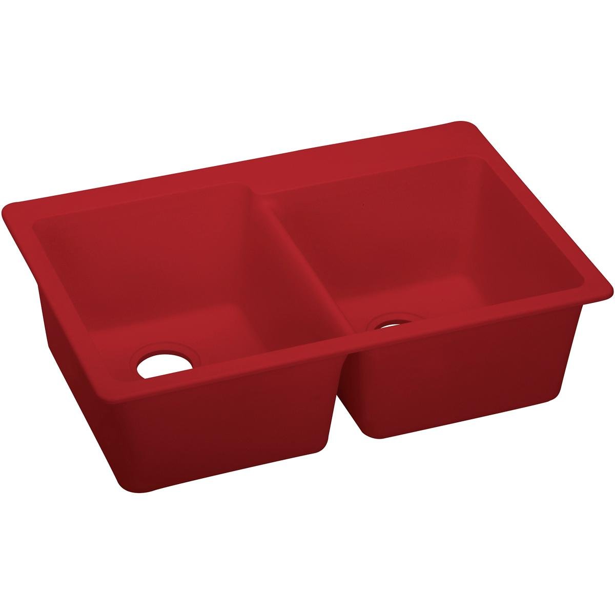 Best Elkay Quartz Kitchen Sink 33X22 Drop In Double Bowl