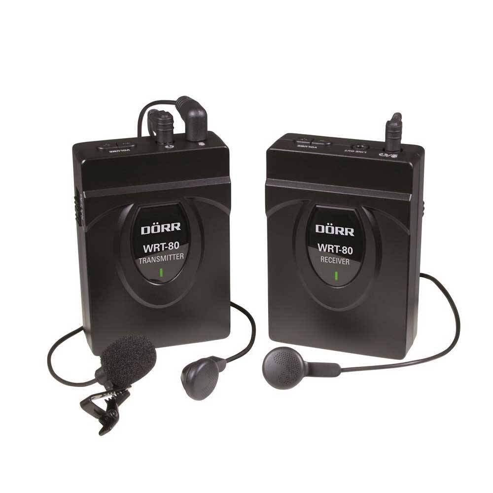 Dorr WRT-80 Wireless Microphone Kit - Black