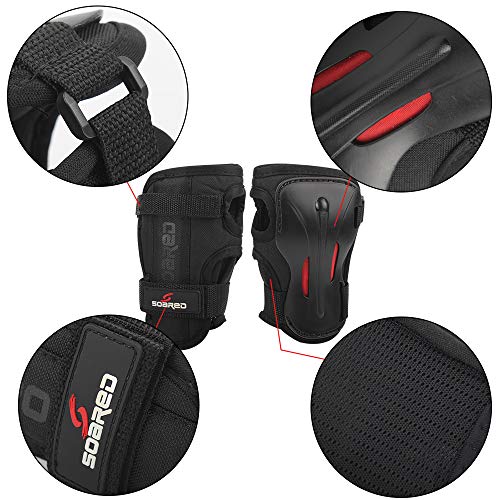 image for Soared LALATECH Skiing Handguards Long Wrist Guards Roller Skating Han