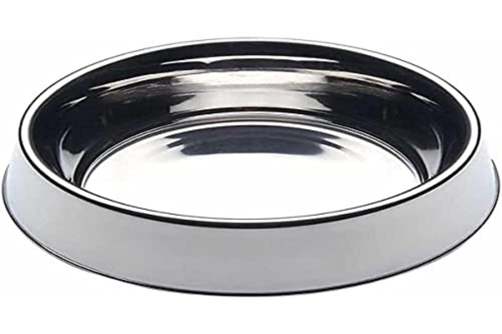 Ferplast Stainless steel bowl with non-slip raised edge for dogs and cats Ferplast SUPERNOVA