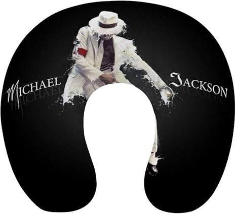 Amazon マイケル ジャクソン スペースステップ Michael Jackson 7 ネックピロー U型まくら 携帯枕 携帯収納便利 ネック枕 オフィス 飛行機 新幹線 出張 携帯枕 オンライン通販