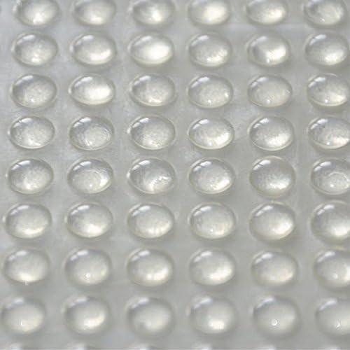 100 Self Adhesive Rubber Bumper Feet For Keyboards Scanners Medical Devices