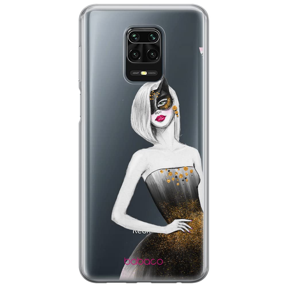 Babaco ERT GROUP mobile phone case for Xiaomi REDMI NOTE 9 PRO/ 9S original and officially Licensed pattern Girls 010 optimally adapted to the shape of the mobile phone, partially transparent