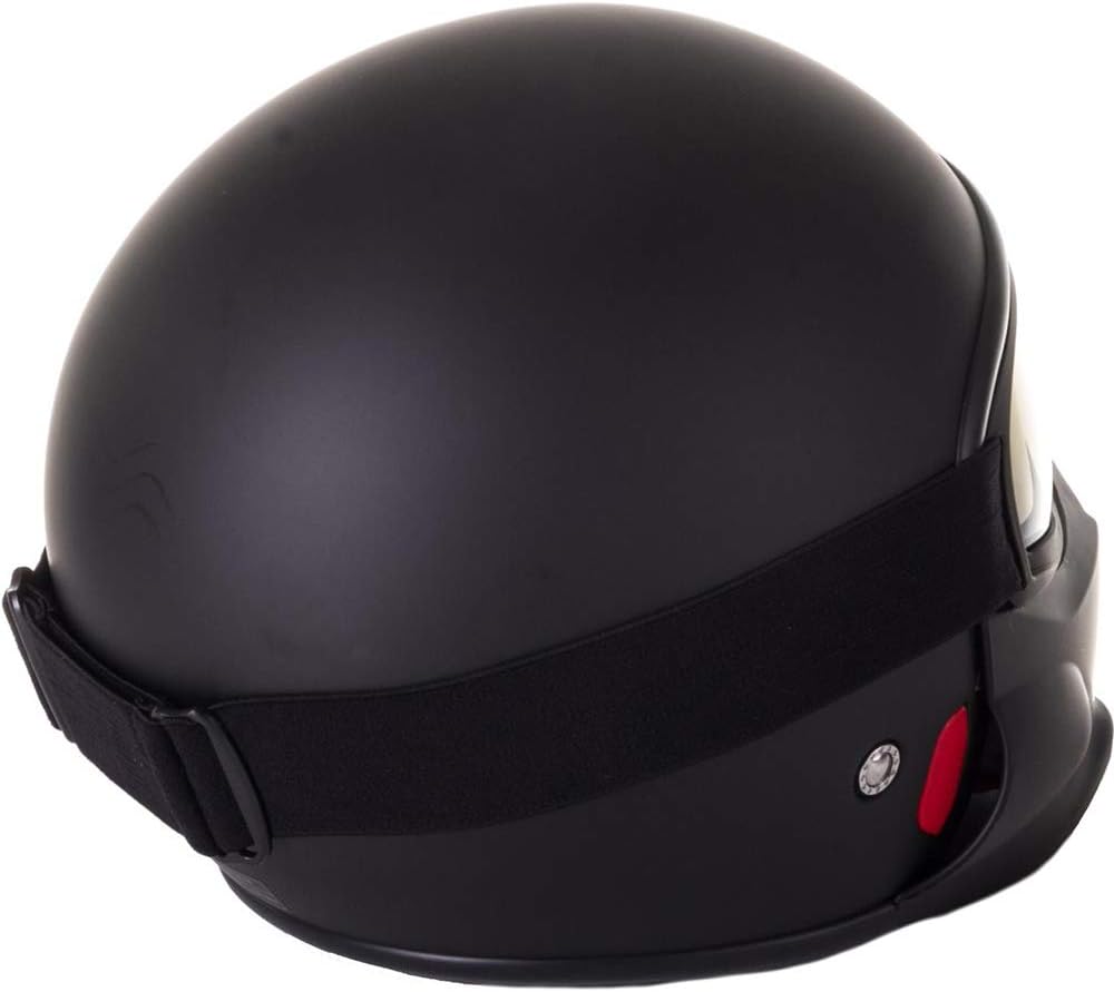 Viper Rs07 Trooper Open Face Modular Motorcycle Helmet Mask Matt Black