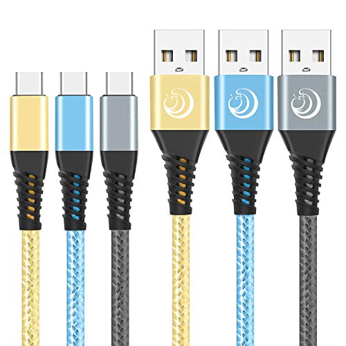 USB C Cable YOSOU [3-Pack/2M] USB Type C Charger Ethiopia Ubuy