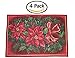 Decorative Christmas Poinsettias Tapestry 13