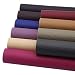David Angie 10 Pcs Solid PU Synthetic Leather Litchi Faux Leather Sheet 7.9" x 13.4" (20 x 34 ) Perfect for Making Hair Bow Wallet Handbags Dressing Sewing Crafting DIY Projects (Dark Color Leahter) primary