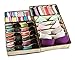 Adorn Home Essentials| Foldable Fabric Closet Storage Organizer,Drawer Organizer and Drawer Divider| Ideal for Underwear, Socks, Bras and Home Essentials| Set of 4 Organizer Drawers