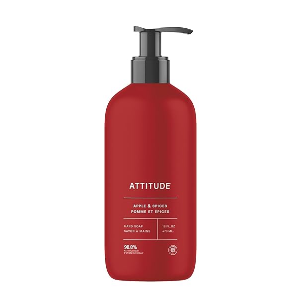 ATTITUDE LIQUID HAND SOAP, EWG VERIFIED, PLANT AND...