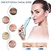 Sovob Blackhead Remover Vacuum Pore Cleaner Electric Blackhead Removal Acne Comedone Extractor Tool with Hot/Cold Care LED Display USB Rechargeable 5 Adjustable Suction Power 5 Probes… (Blue)
