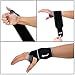 IPOW 2 Pack Strong Support Breathable Adjustable Wrist Wraps Straps Braces for Weight lifting, Loading freight, Typing, Relieve Wrist Pain, Sprains, Carpal Tunnel