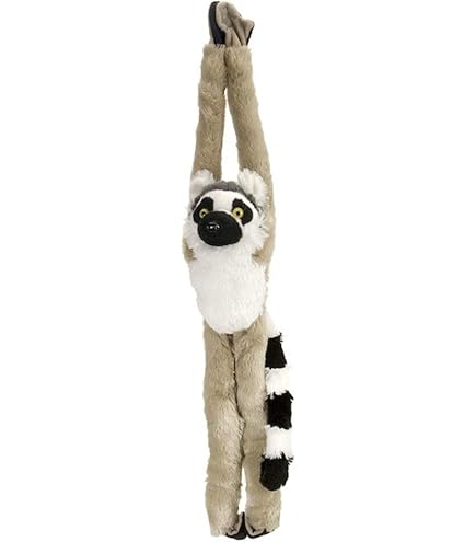 Amazon.com: Wild Republic Ecokins Hanging Ring Tailed Lemur
