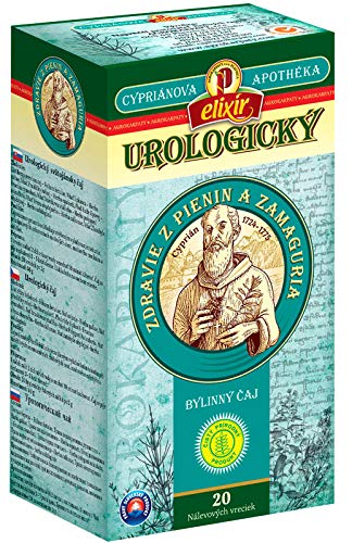 Cyprian Urological Tea | Urinary Tract Problems - Kidneys & Bladder. Pure Natural Herbal Tea Grown in Europe. (20 Tea Bags 40g)