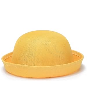 Floppy Summer Cloche Side Flip Derby Hat Wide Brim Tea Party Church Sun Hat