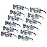 JORESTECH Eyewear &ndash; UV protection Safety Protective Glasses Case of 12 Mirror ANSI Z87+