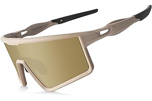 Xiyalai Cycling Sunglasses for Men Women, UV Protection Sports Running Sun Glasses, Baseball Biking Softball Hiking.