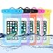 Waterproof Phone Case Aggice Transparent Waterproof Case, 5 Pack Dry Bag, Pouch for iPhone 6/6s/SE, Samsung Galaxy S7/S7 Edge,Note 3, HTC LG Sony Nokia Motorola Blow 5.5