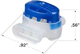 3M Scotchlok 314 Blue Wiring Connector 0.5-1.5mm² Moisture Protected Pack of 50 view 8
